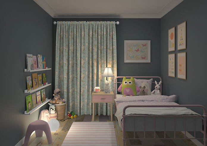 Maps, Duckegg - Made to Measure Curtains - Image 7
